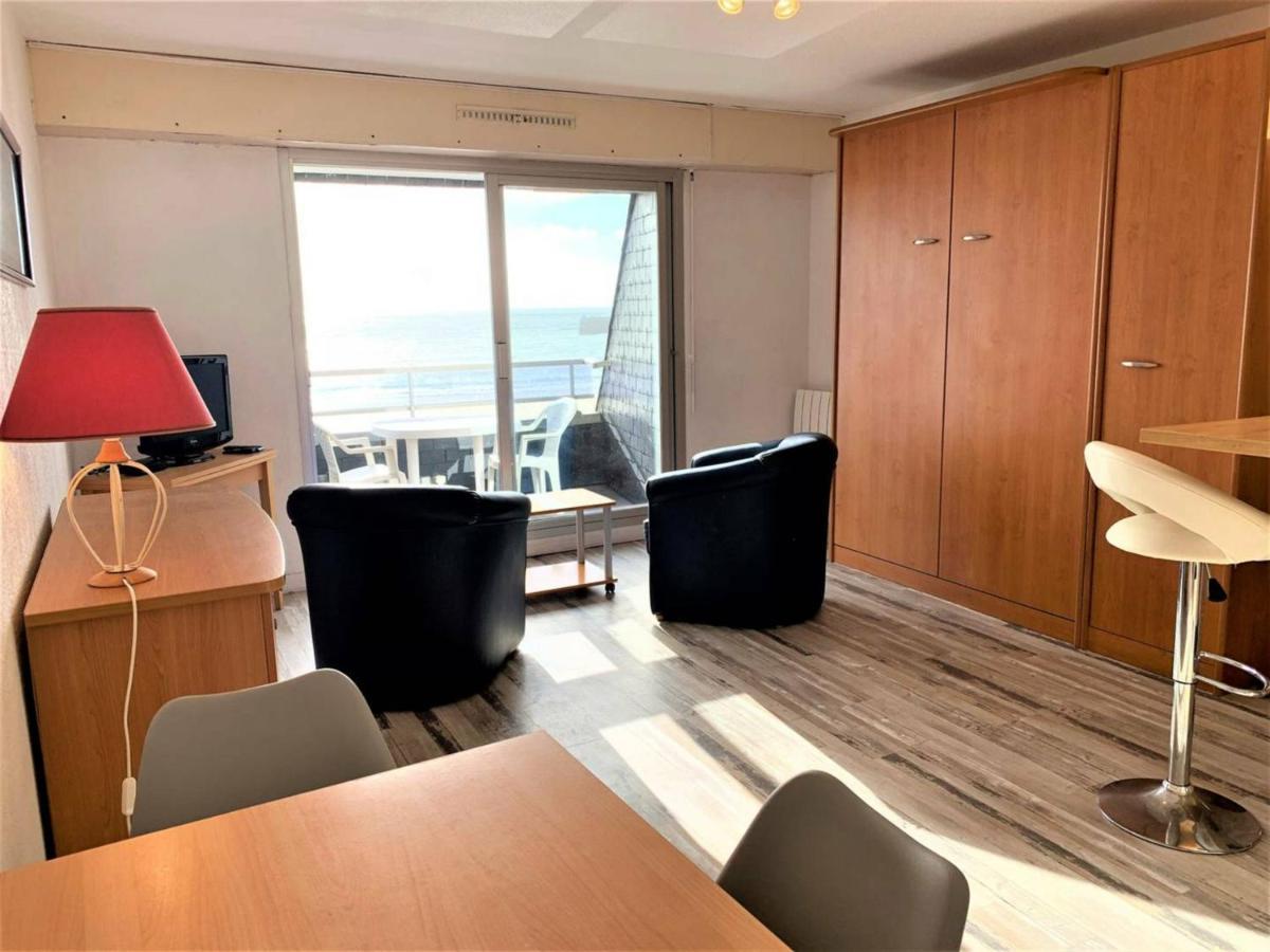 Studio Cosy A Quiberon Avec Parking Et Animaux Admis, Face A La Mer - Fr-1-478-87 Luaran gambar