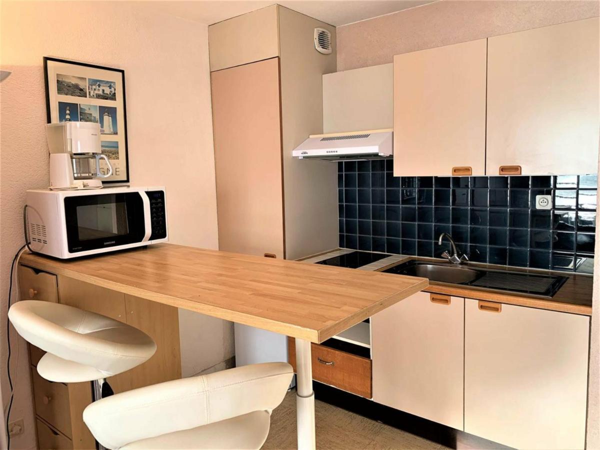 Studio Cosy A Quiberon Avec Parking Et Animaux Admis, Face A La Mer - Fr-1-478-87 Luaran gambar